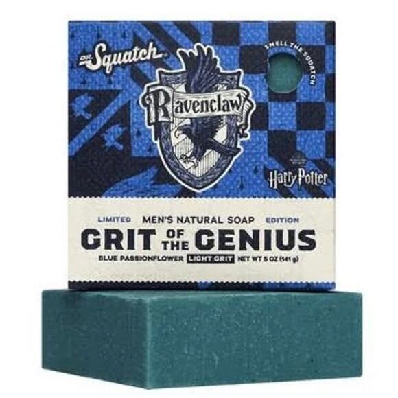 Dr. Squatch Harry Potter Grit of the Genius Ravenclaw Natural Soap 5oz Bar - Picture 1 of 9